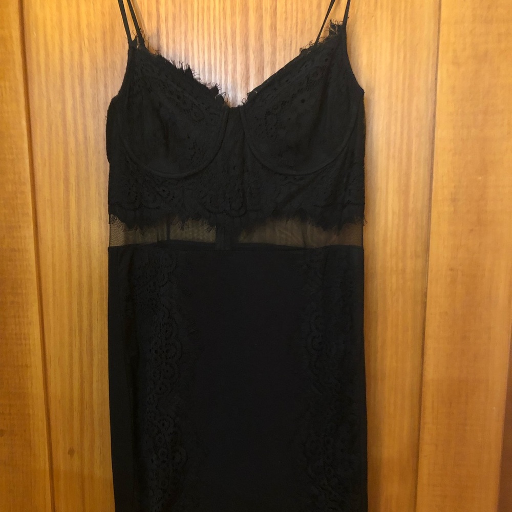 Sexy black dress